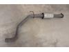 Exhaust middle silencer from a Opel Corsa E 1.6 OPC Turbo 16V 2016