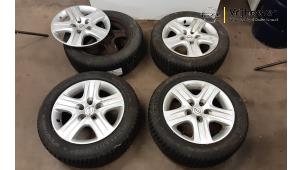 Used Set of wheels + winter tyres Opel Astra Price € 125,00 Margin scheme offered by Autodemontage Vrijhoeven B.V.