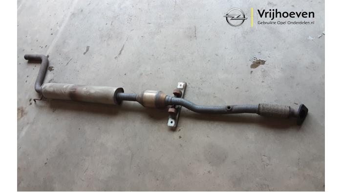 Gebrauchte Auspuff Mitteldämpfer Opel Meriva (B) 1.4 Turbo 16V Ecotec Preis € 75,00 Margenregelung angeboten von Autodemontage Vrijhoeven B.V.