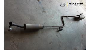 Used Exhaust central + rear silencer Opel Corsa F (UB/UH/UP) 1.2 12V 75 Price € 150,00 Margin scheme offered by Autodemontage Vrijhoeven B.V.