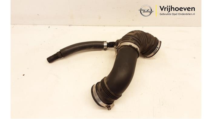 Air intake hose from a Opel Corsa E 1.6 OPC Turbo 16V 2015