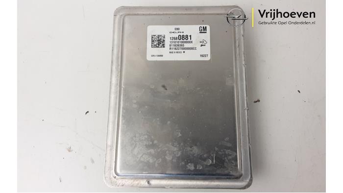 Engine management computer Opel Astra K, 2015 / 2022 1.0 Turbo 12V, Hatchback, 4-dr, Petrol, 999cc, 77kW (105pk), FWD, B10XFL; D10XFL; DTEMP, 2015-06 / 2019-08 (Used)