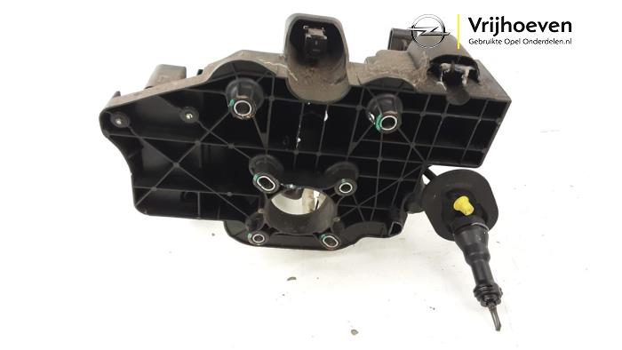 Set of pedals from a Opel Corsa D 1.0 2008