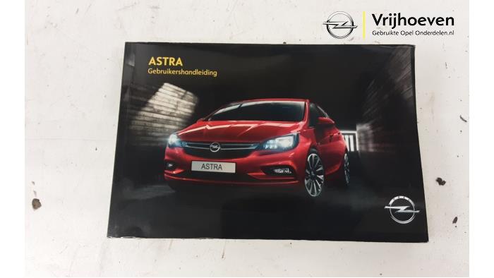 Betriebsanleitung van een Opel Astra K Sports Tourer 1.6 CDTI 110 16V 2017