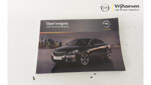 Usagé Livret d'instructions Opel Insignia Sports Tourer 2.0 CDTI 16V 160 Ecotec Prix € 10,00 Règlement à la marge proposé par Autodemontage Vrijhoeven B.V.