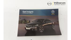 Usagé Livret d'instructions Opel Insignia Sports Tourer 2.0 CDTI 16V 160 Ecotec Prix € 10,00 Règlement à la marge proposé par Autodemontage Vrijhoeven B.V.