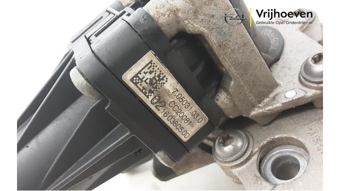 AGR Ventil van een Opel Corsa E 1.3 CDTi 16V ecoFLEX 2017