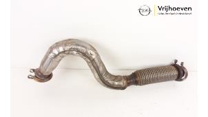 Used Exhaust front section Opel Corsa F (UB/UP) 1.2 12V 75 Price € 50,00 Margin scheme offered by Autodemontage Vrijhoeven B.V.