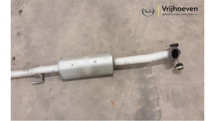 Echappement (complet) d'un Opel Astra K 1.4 Turbo 16V 2016
