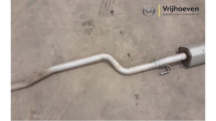 Echappement (complet) d'un Opel Astra K 1.4 Turbo 16V 2016