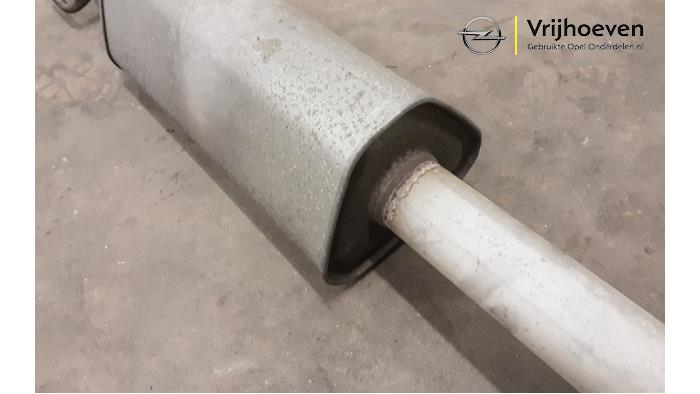 Echappement (complet) d'un Opel Astra K 1.4 Turbo 16V 2016