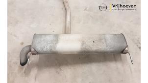 Echappement (complet) d'un Opel Astra K 1.4 Turbo 16V 2016