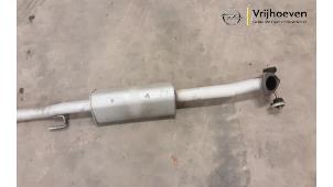 Echappement (complet) d'un Opel Astra K 1.4 Turbo 16V 2016