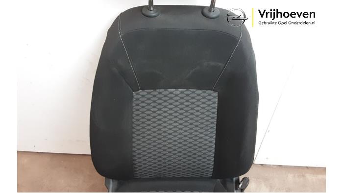 Seat, left from a Opel Astra K 1.4 Turbo 16V 2016