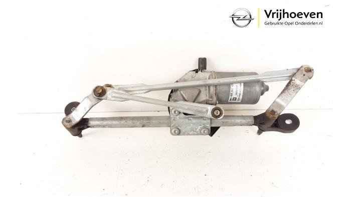 Silnik i mechanizm wycieraczki z Opel Corsa D 1.3 CDTi 16V ecoFLEX 2013