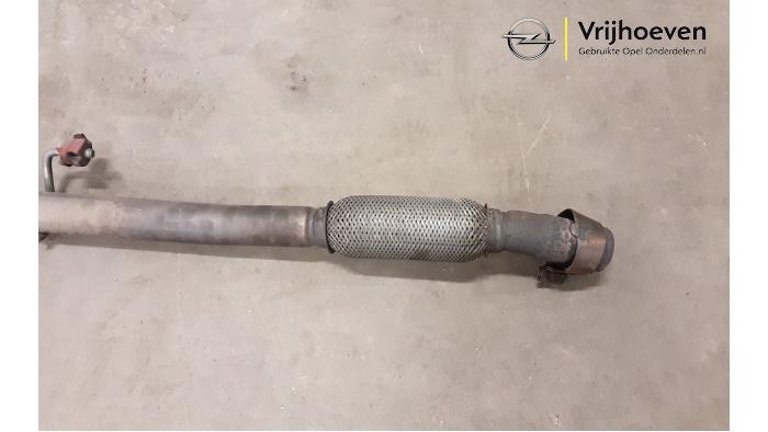 Exhaust (complete) from a Opel Combo 1.3 CDTI 16V ecoFlex 2016