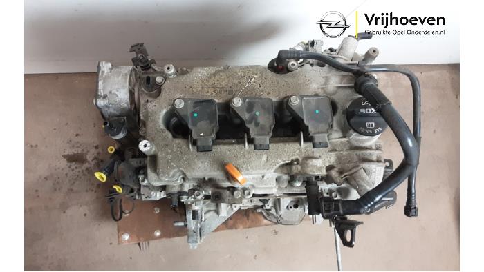 Motor van een Opel Karl 1.0 12V 2015