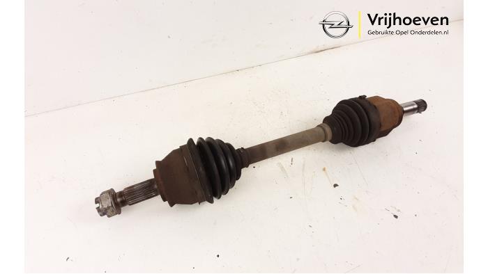 Front drive shaft, left from a Opel Combo 1.3 CDTI 16V ecoFlex 2016