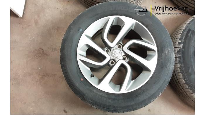 Set of wheels + tyres Opel Crossland/Crossland X 1.2 Turbo 12V