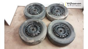 Used Set of wheels + winter tyres Opel Astra K 1.0 SIDI Turbo 12V Price € 250,00 Margin scheme offered by Autodemontage Vrijhoeven B.V.