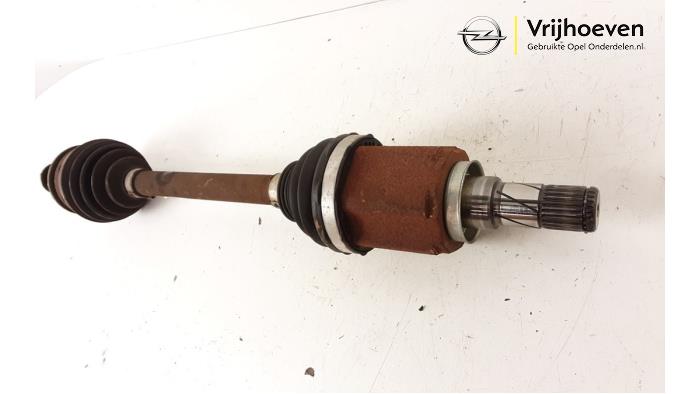 Front drive shaft, left from a Opel Astra K Sports Tourer 1.2 Turbo 12V 2020