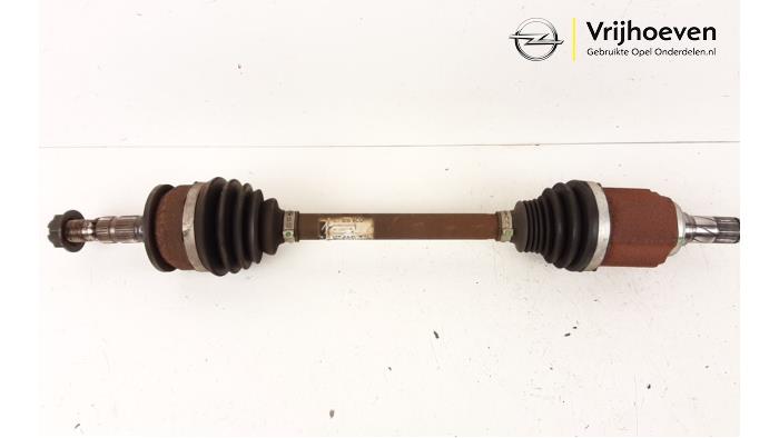 Front drive shaft, left from a Opel Astra K Sports Tourer 1.2 Turbo 12V 2020