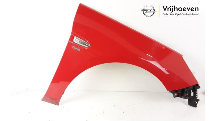 Front wing, right from a Opel Astra K 1.6 CDTI 136 16V 2016