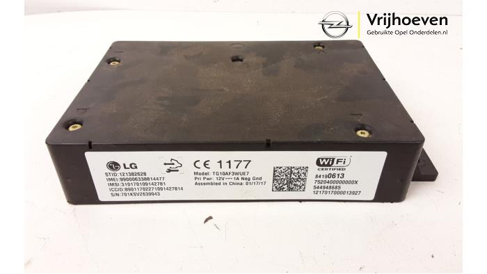 Używane Modul WiFi Opel Karl 1.0 12V Cena € 100,00 Procedura marży oferowane przez Autodemontage Vrijhoeven B.V.