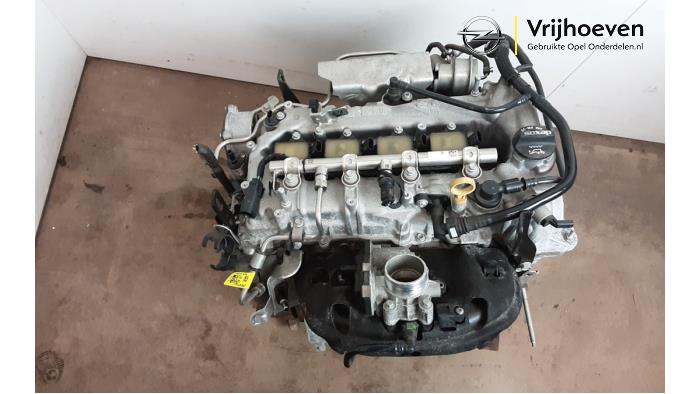 Motor de un Opel Astra K 1.4 Turbo 16V 2016