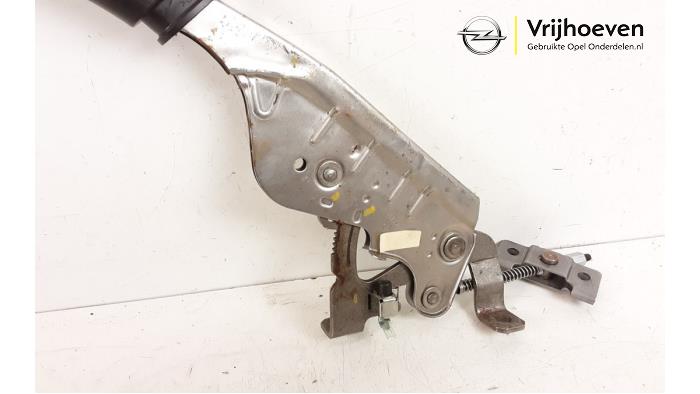 Parking brake lever from a Opel Combo 1.3 CDTI 16V ecoFlex 2016