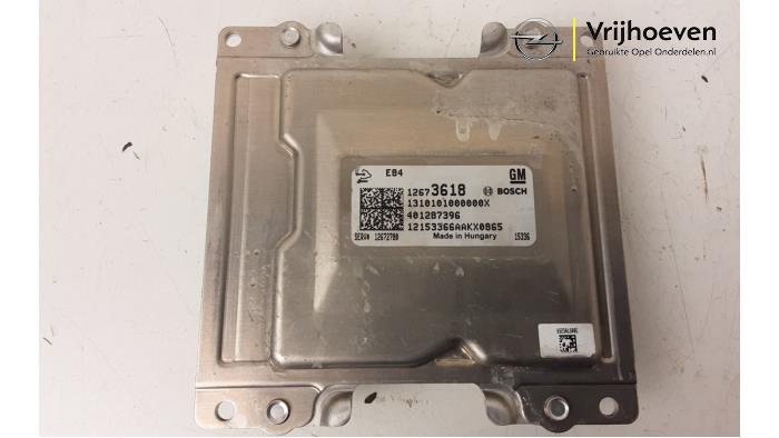 Used Engine management computer Opel Karl 1.0 12V Price € 100,00 Margin scheme offered by Autodemontage Vrijhoeven B.V.