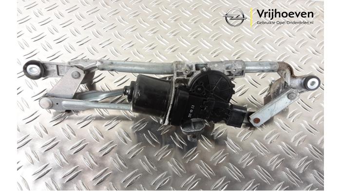 Wiper motor + mechanism from a Opel Karl 1.0 12V 2018