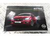 Livret d'instructions d'un Opel Astra K Sports Tourer, 2015 / 2022 1.0 Turbo 12V, Combi, Essence, 999cc, 77kW (105pk), FWD, B10XFL; D10XFL; DTEMP, 2015-11 / 2022-12 2019