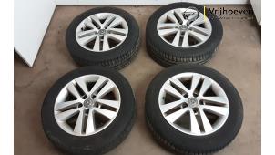 Used Set of wheels + tyres Opel Meriva 1.4 Turbo 16V ecoFLEX Price € 250,00 Margin scheme offered by Autodemontage Vrijhoeven B.V.