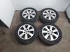 Sport rims set + tires from a Opel Vectra C, 2002 / 2010 1.8 16V, Saloon, 4-dr, Petrol, 1.799cc, 90kW (122pk), FWD, Z18XE; EURO4, 2002-04 / 2008-09, ZCF69 2005