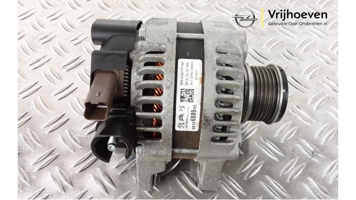 Gebrauchte Dynamo Opel Corsa F (UB/UH/UP) 1.2 Turbo 12V 100 Preis € 60,00 Margenregelung angeboten von Autodemontage Vrijhoeven B.V.