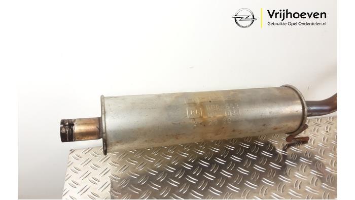 Exhaust middle silencer from a Opel Vectra C 1.8 16V 2005