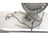 Spare wheel mechanism from a Opel Zafira (F75) 1.6 16V 2001
