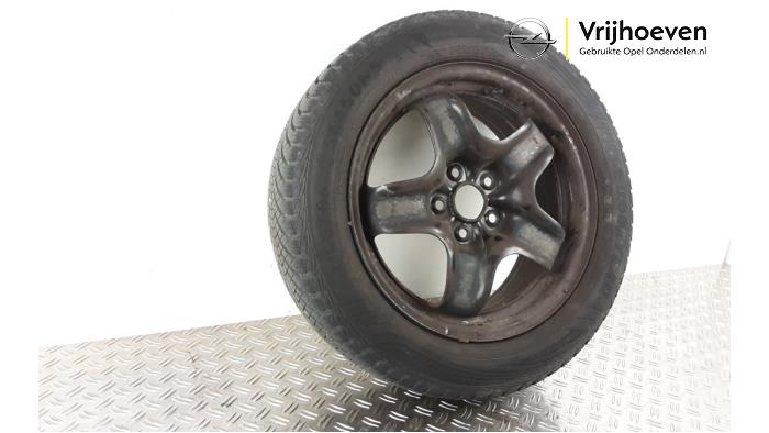 Spare wheel from a Opel Astra K Sports Tourer 1.6 CDTI 110 16V 2018
