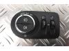 Light switch from a Opel Astra K Sports Tourer, 2015 / 2022 1.0 Turbo 12V, Combi/o, Petrol, 999cc, 77kW (105pk), FWD, B10XFT, 2016-01 / 2022-12, BC8EA; BD8EA; BE8EA; BF8EA 2018