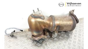 Katalysator van een Opel Astra K 1.4 Turbo 16V 2016