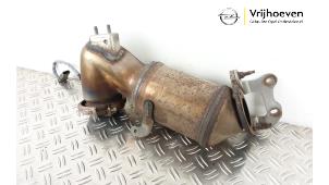 Katalysator van een Opel Astra K 1.4 Turbo 16V 2016