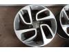 Set of wheels from a Opel Crossland (X) 1.2 12V 2017