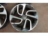 Set of wheels from a Opel Crossland (X) 1.2 12V 2017