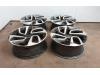 Set of wheels from a Opel Crossland (X) 1.2 12V 2017