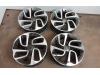 Set of wheels from a Opel Crossland (X) 1.2 12V 2017
