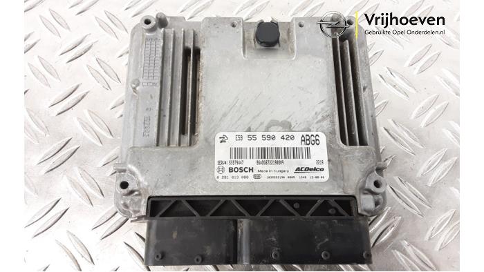 Used Engine management computer Opel Astra J (PC6/PD6/PE6/PF6) 2.0 CDTI 16V 165 Ecotec Price € 50,00 Margin scheme offered by Autodemontage Vrijhoeven B.V.