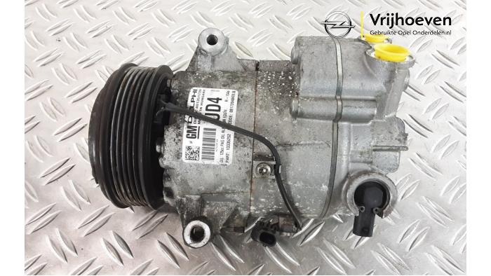 Air conditioning pump from a Opel Astra J (PC6/PD6/PE6/PF6) 2.0 CDTI 16V 165 Ecotec 2012