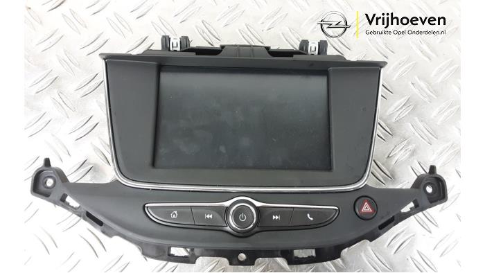 Display Multi Media control unit from a Opel Astra K Sports Tourer 1.4 Turbo 12V 2019