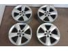 Set of wheels from a Opel Meriva, 2010 / 2017 1.4 16V Ecotec, MPV, Petrol, 1.398cc, 74kW (101pk), FWD, A14XER; B14XER, 2010-06 / 2017-03 2015